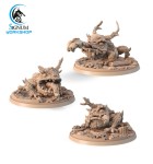 The Marsh Frogs set - Guild Of Monster Hunters