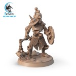 Plague Militia With a Chain Club - Signum Workshop