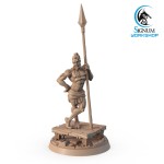 Model with spear - Signum Workshop