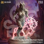 Aurestia, Humanform Ancient Golden Dragon - DM Stash