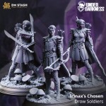 Drow Soldiers, różne warianty - DM Stash