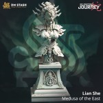 Popiersie Lian She, Medusa of the East - DM Stash