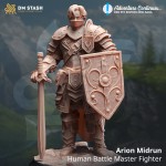 Arion Midrun, Human Battle Master Fighter - DM Stash 