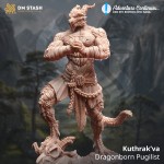 Kuthrak’va, Dragonborn Pugilist - DM Stash 