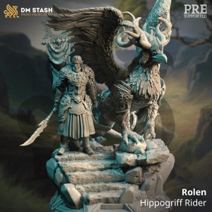 Rolen, Hippogriff Rider - DM Stash
