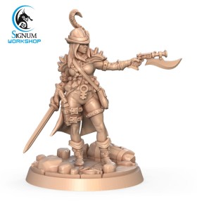 Siliya the Emperor's Jaegers Shooter - Signum Workshop