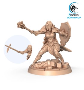 Dahlia, Knight of the Temple of Aria - Signum Workshop