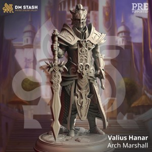 Valius Hanar, Arch Marshall - DM Stash