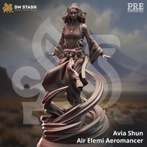 Avia Shun, Air Elemi Aeromancer - DM Stash
