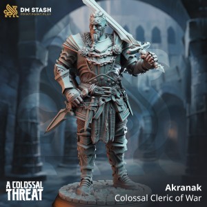 Akranak, Colossal Cleric of War - DM Stash 