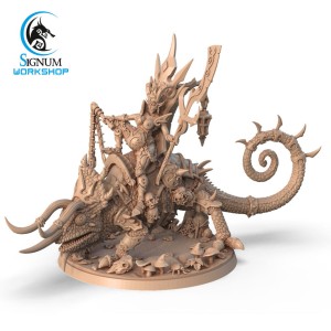 Orryzectra, The Dark Elf Queen - Signum Workshop