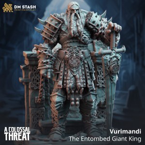 Vurimandi, The Entombed Giant King - DM Stash