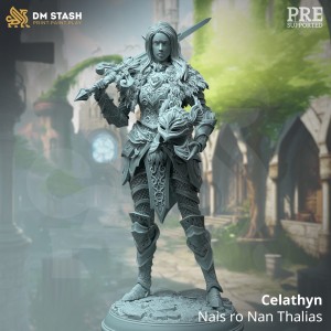 Celathyn, Fey Elf Paladin - DM Stash