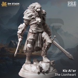 Kiz Ai'er, Lionfolk Bloodhunter - DM Stash