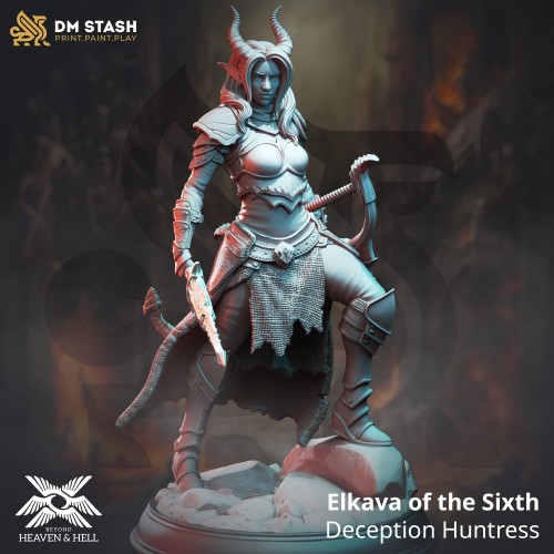 Elkava of the Sixth, Deception Huntress.jpg