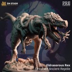 Eldrasorous Rex, Drowned Ancient Reptile - DM Stash 