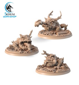 The Marsh Frogs set - Guild Of Monster Hunters