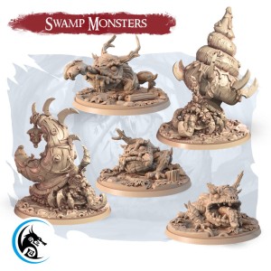 Swamp Monsters - Guild Of Monster Hunters