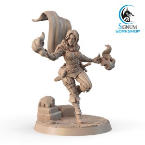 Trisha, the Fiery Sorceress - Guild Of Monster Hunters