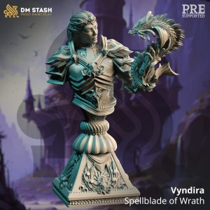 Popiersie Vyndira, Spellblade of Wrath - DM Stash