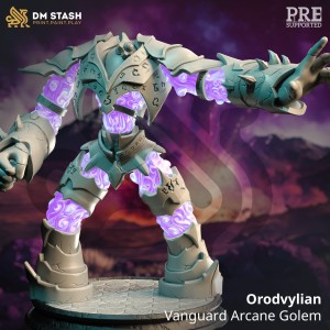 Orodvylian, Vanguard Arcane Golem - DM Stash