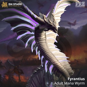 Fyrantius, Adult Mana Wyrm - DM Stash