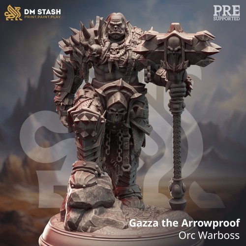 Gazza the Arrowproof, Orc Warboss.jpg