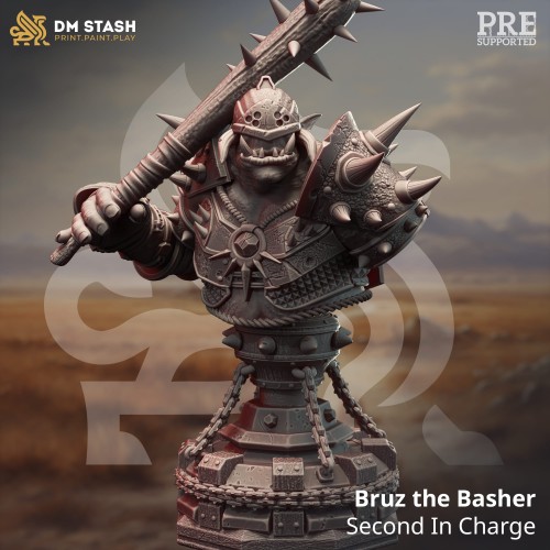 Bruz the Basher, Second In Charge - Bust.jpg