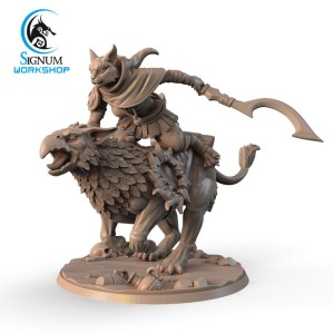 Tiuli A'Kai, Warrior of the Sand Clan - Signum Workshop  