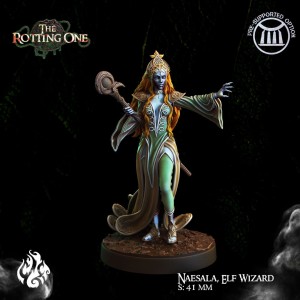 Naesala, Elf Wizard różne warianty - Crippled Gοd Foundry