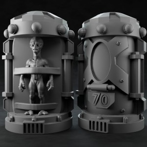 Capsule Alien, różne warianty - Nafarrate 