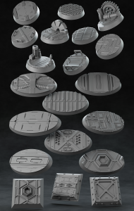 Podstawki SciFi - Nafarrate