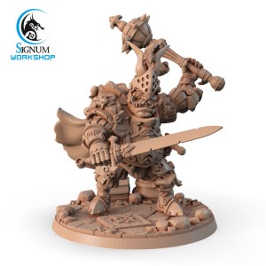 Ogre with mace, “Ironheads” heavy infantry - Signum Workshop