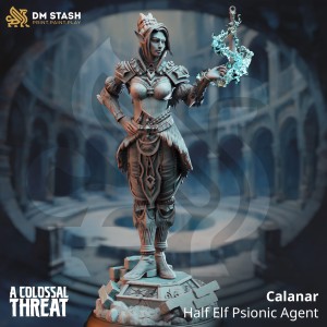 Calanar, Half Elf Psionic Agent - DM Stash 