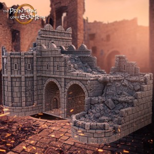 Ruins, różne warianty - The Printing Goes Ever On