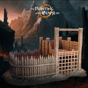 Troll Cage Terrain - The Printing Goes Ever On 