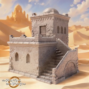 Adobe Houses, różne warianty - The Printing Goes Ever On