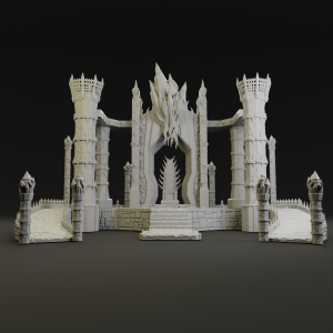 Dark Lord Throne Room - TabletopTerrain