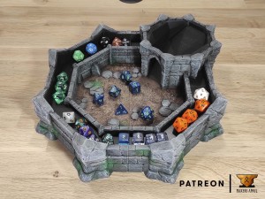 Dice Tower, wieża do rzucania kości, różne warianty - Makers Anvil