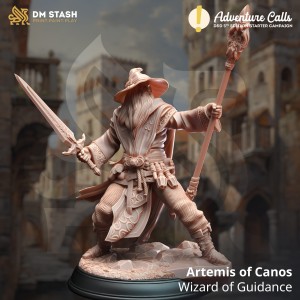 Artemis of Canos, Wizard of Guidance - DM Stash