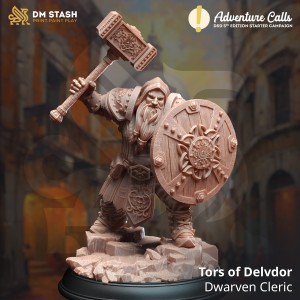 Tors of Delvdor, Dwarven Cleric - DM Stash 