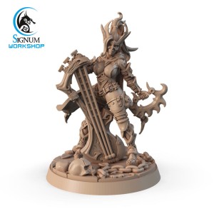 Drow Bard with Cello - Signum Workshop  