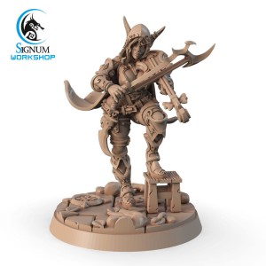 Drow Bard with Viola - Signum Workshop