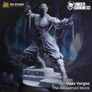 Uxas Vergos, The Awakened Monk - DM Stash  