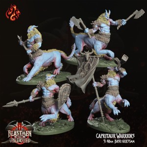 Capritaur Warriors, różne warianty - Crippled Gοd Foundry 