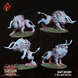 Beast Hounds, różne warianty - Crippled Gοd Foundry