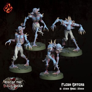 Flesh Eaters, różne warianty - Crippled Gοd Foundry 