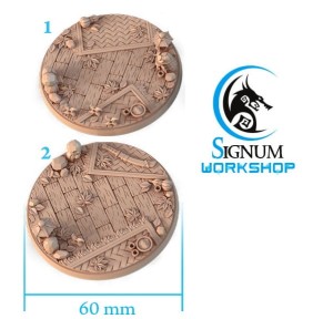 Kitsune bases round 3x pack 60mm