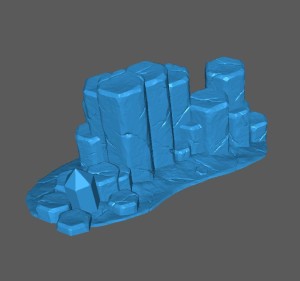 Średnia formacja skalna 1 - Planetary Outpost