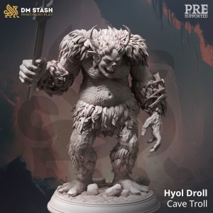Hyol Droll, Cave Troll - DM Stash